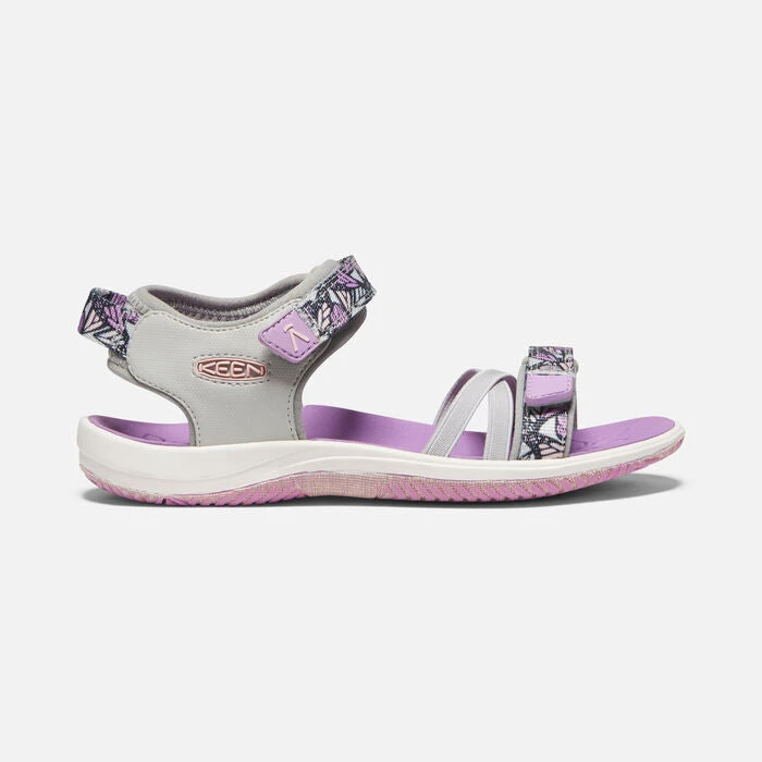 Keen Big Kids' Verano Sandal - Vapor/African Violet 1 Keen Big Kids' Verano Sandal - Vapor/African Violet