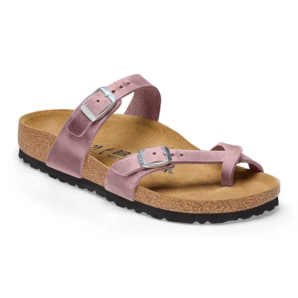 Birkenstock Women's Mayari Oiled Leather Sandal - Lavender - Regular/Wide 1 Birkenstock Women's Mayari Oiled Leather Sandal - Lavender - Regular/Wide