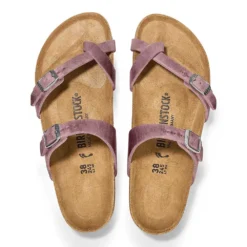 Birkenstock Women's Mayari Oiled Leather Sandal - Lavender - Regular/Wide 5 Birkenstock Women's Mayari Oiled Leather Sandal - Lavender - Regular/Wide -Patagonia Shop 1025053 top