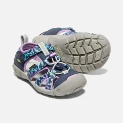 Keen Little Kids' Seacamp II CNX Sandal - Black Iris/African Violet 5 Keen Little Kids' Seacamp II CNX Sandal - Black Iris/African Violet -Patagonia Shop 1025136 PPS PDP