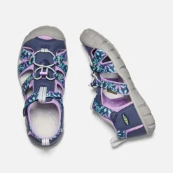 Keen Big Kids' Seacamp II CNX Sandal - Black Iris/African Violet 7 Keen Big Kids' Seacamp II CNX Sandal - Black Iris/African Violet -Patagonia Shop 1025149 PLD PDP 1
