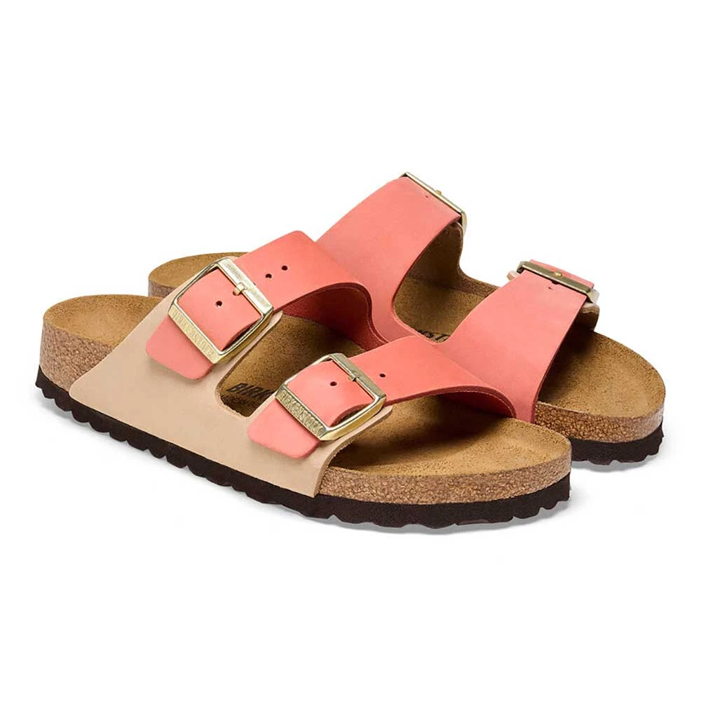 Birkenstock Women's Arizona Nubuck Sandal - Mars/Sandcastle - Regular (B) 2 Birkenstock Women's Arizona Nubuck Sandal - Mars/Sandcastle - Regular (B) - Image 2