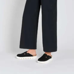 Birkenstock Women's Boston Chunky - Black - Medium/Narrow (B) -Patagonia Shop 1026184 f look f