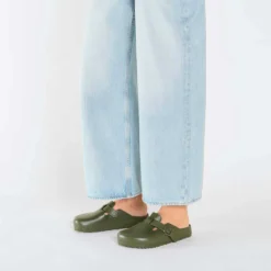 Birkenstock Women's Boston EVA Clog - Khaki - Medium/Narrow (B) -Patagonia Shop 1026215 f look f