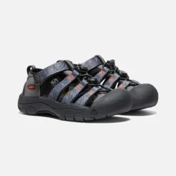 Keen Little Kids' Newport H2 Sandal - Steel Grey/Black -Patagonia Shop 1026268 PLA PDP 1