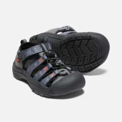 Keen Little Kids' Newport H2 Sandal - Steel Grey/Black -Patagonia Shop 1026268 PPS PDP 1