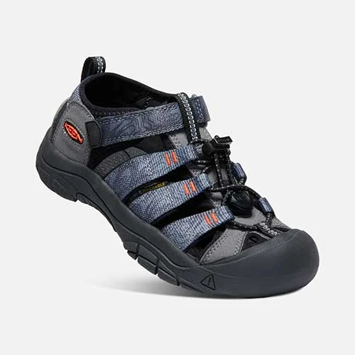 Keen Big Kids' Newport H2 - Steel Grey/Black 2 Keen Big Kids' Newport H2 - Steel Grey/Black - Image 2