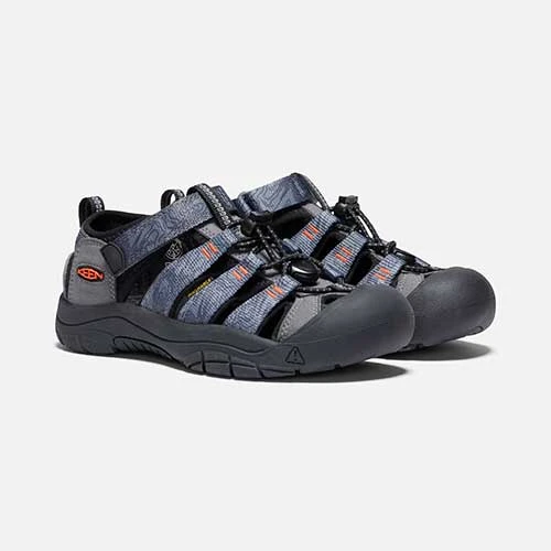 Keen Big Kids' Newport H2 - Steel Grey/Black 3 Keen Big Kids' Newport H2 - Steel Grey/Black - Image 3