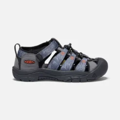 Keen Big Kids' Newport H2 - Steel Grey/Black