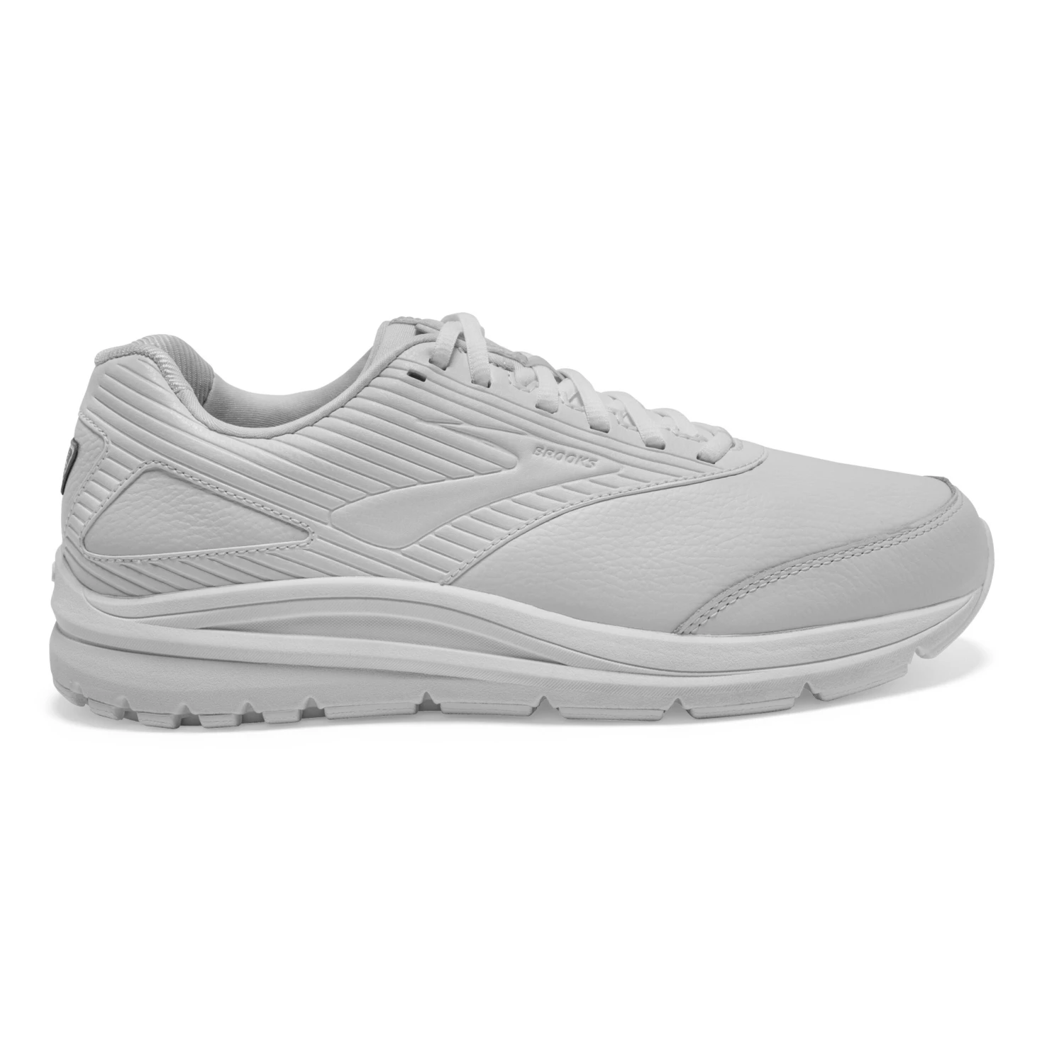BROOKS Men's Addiction Walker 2 Walking Shoe - White/White- Regular (D) 2 BROOKS Men's Addiction Walker 2 Walking Shoe - White/White- Regular (D) - Image 2