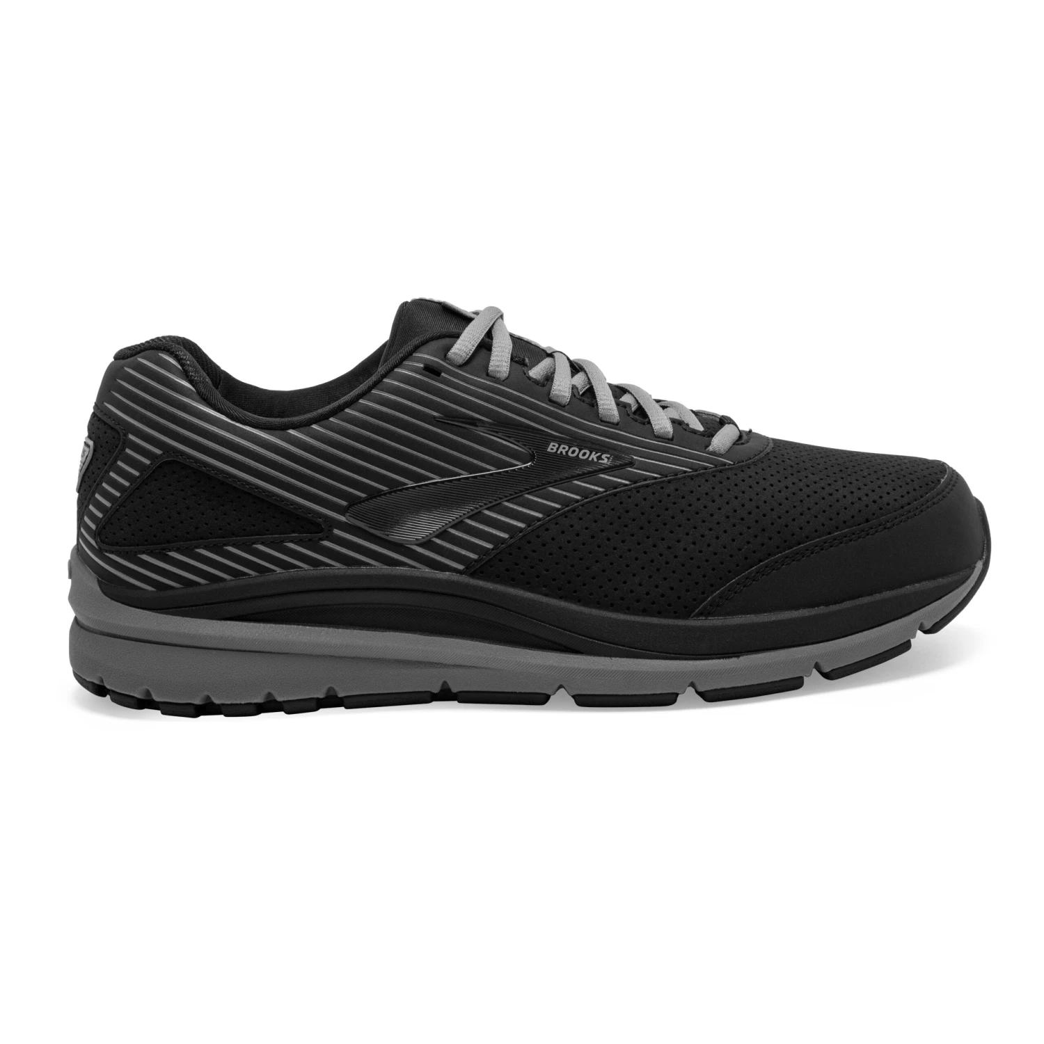 BROOKS Men's Addiction Walker Suede Walking Shoe - Black/Primer/Black - Regular (D) 1 BROOKS Men's Addiction Walker Suede Walking Shoe - Black/Primer/Black - Regular (D)