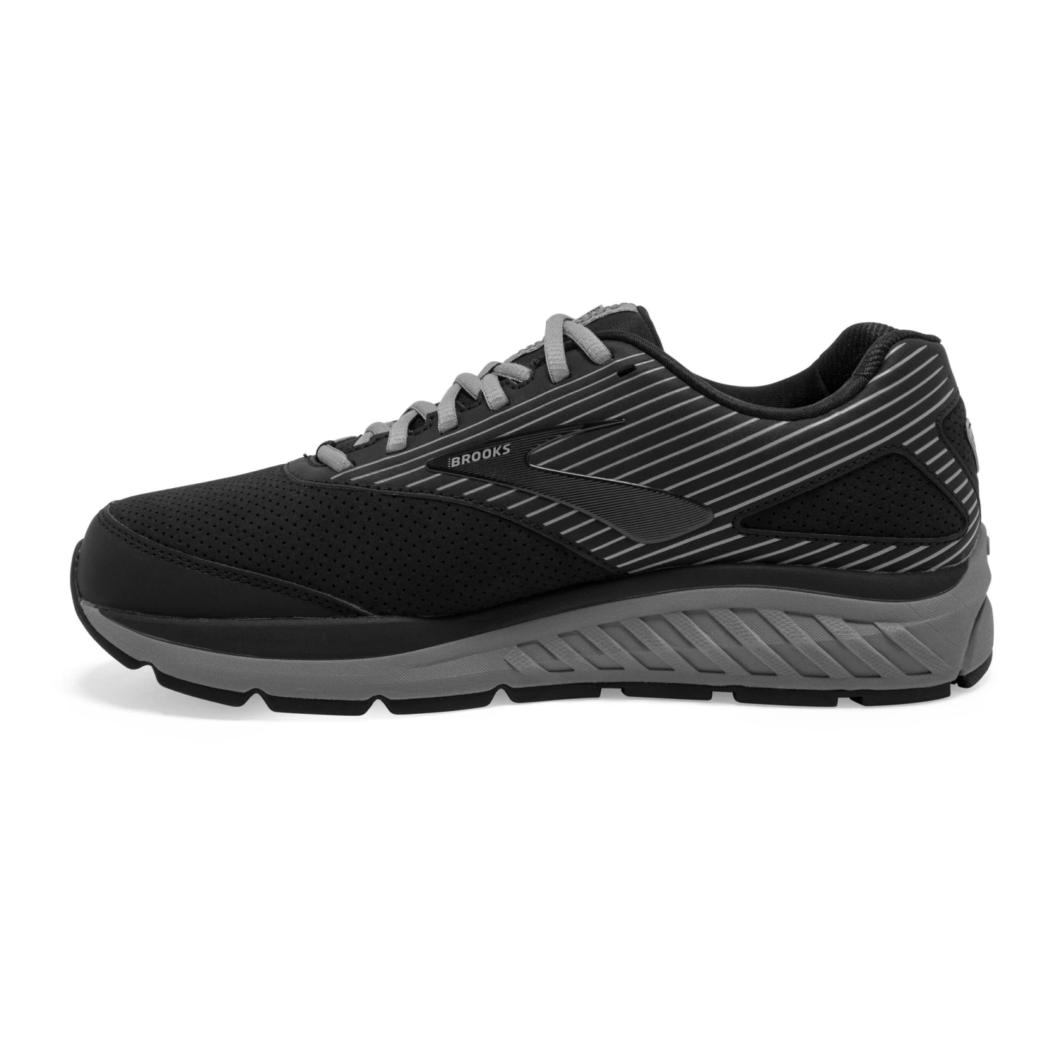 BROOKS Men's Addiction Walker Suede Walking Shoe - Black/Primer/Black - Regular (D) 2 BROOKS Men's Addiction Walker Suede Walking Shoe - Black/Primer/Black - Regular (D) - Image 2