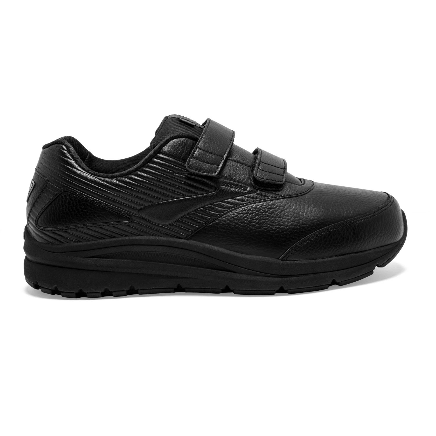 BROOKS Men's Addiction Walker V-Strap 2 Walking Shoe -Black/Black- Regular (D) 1 BROOKS Men's Addiction Walker V-Strap 2 Walking Shoe -Black/Black- Regular (D)