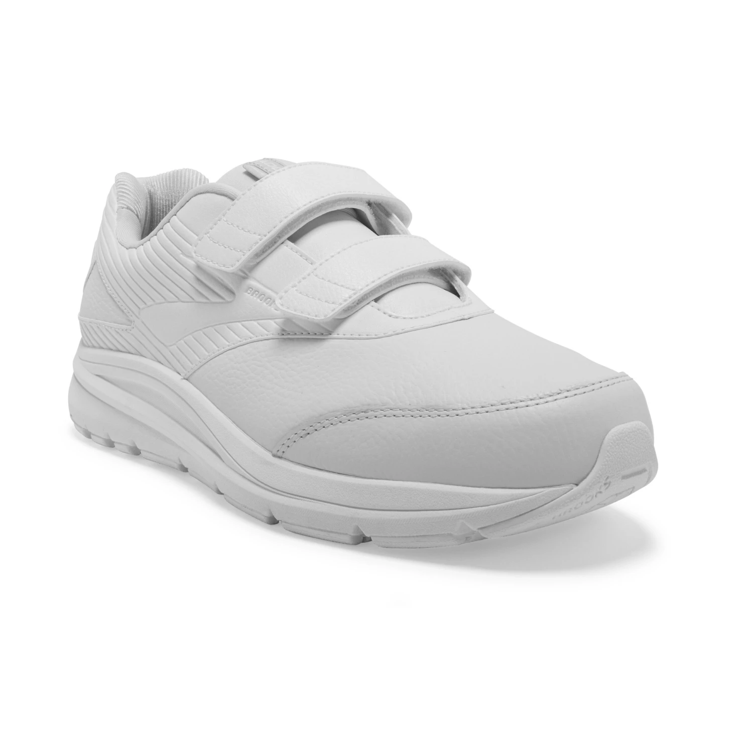 BROOKS Men's Addiction Walker V-Strap 2 Walking Shoe - White/White- Regular (D) 1 BROOKS Men's Addiction Walker V-Strap 2 Walking Shoe - White/White- Regular (D)