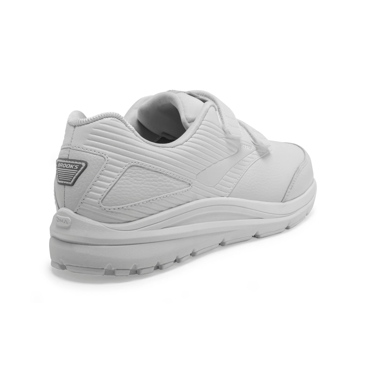 BROOKS Men's Addiction Walker V-Strap 2 Walking Shoes- White/White- Wide (2E) 4 BROOKS Men's Addiction Walker V-Strap 2 Walking Shoes- White/White- Wide (2E) - Image 4