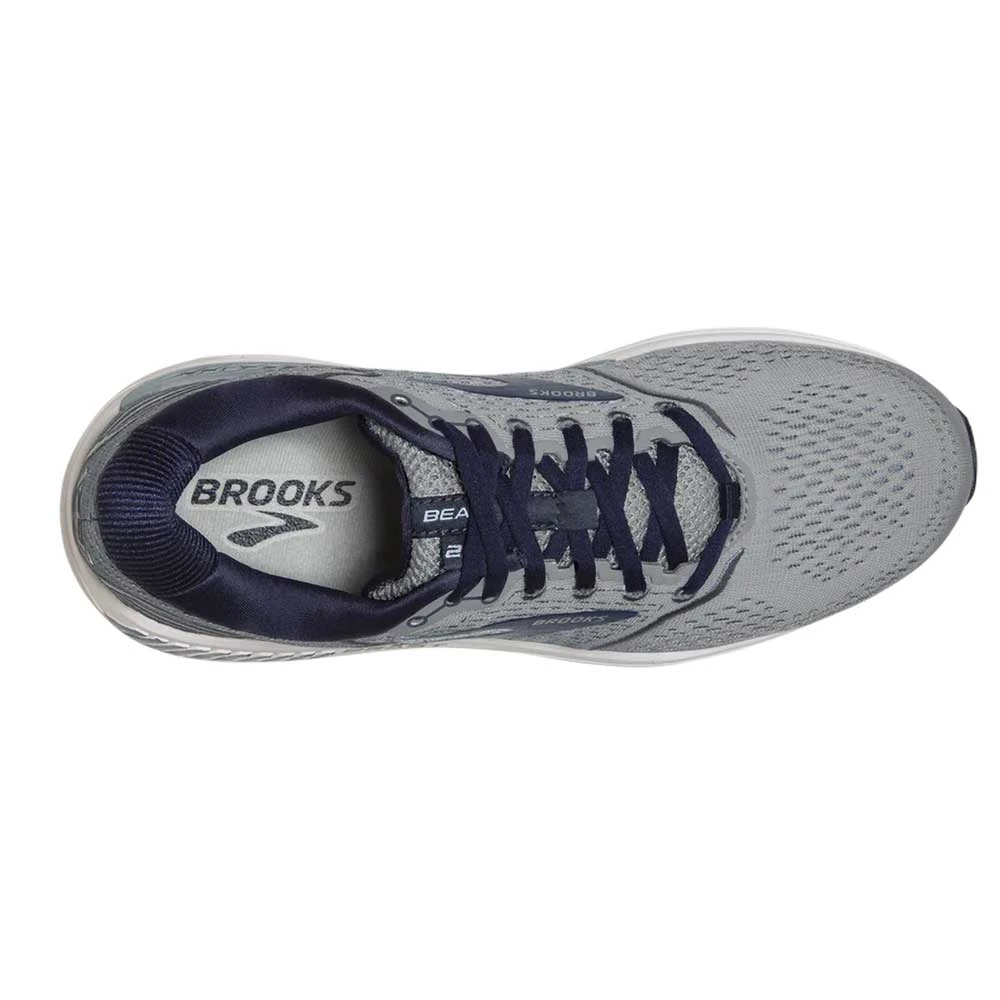 BROOKS Men's Beast 20 Running Shoe - Blue/Grey/Peacoat- Wide (2E) 5 BROOKS Men's Beast 20 Running Shoe - Blue/Grey/Peacoat- Wide (2E) - Image 5