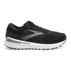 BROOKS Men's Beast 20 Running Shoe - Black/Ebony/Grey - Regular (D)