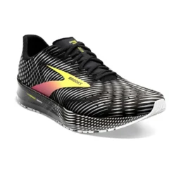 BROOKS Men's Hyperion Tempo Running Shoe - Black/Pink/Yellow - Regular (D) 8 BROOKS Men's Hyperion Tempo Running Shoe - Black/Pink/Yellow - Regular (D) -Patagonia Shop 110339 074 A Hyperion Tempo 1