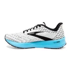 BROOKS Men's Hyperion Tempo Running Shoe - White/Black/Iced Aqua - Regular (D) -Patagonia Shop 110339 129 M Hyperion Tempo