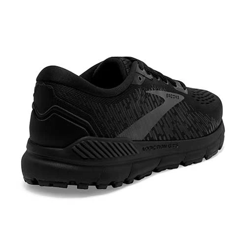 BROOKS Men's Addiction GTS 15 Running Shoe- Black/Black/Ebony - Wide (2E) 2 BROOKS Men's Addiction GTS 15 Running Shoe- Black/Black/Ebony - Wide (2E) - Image 2