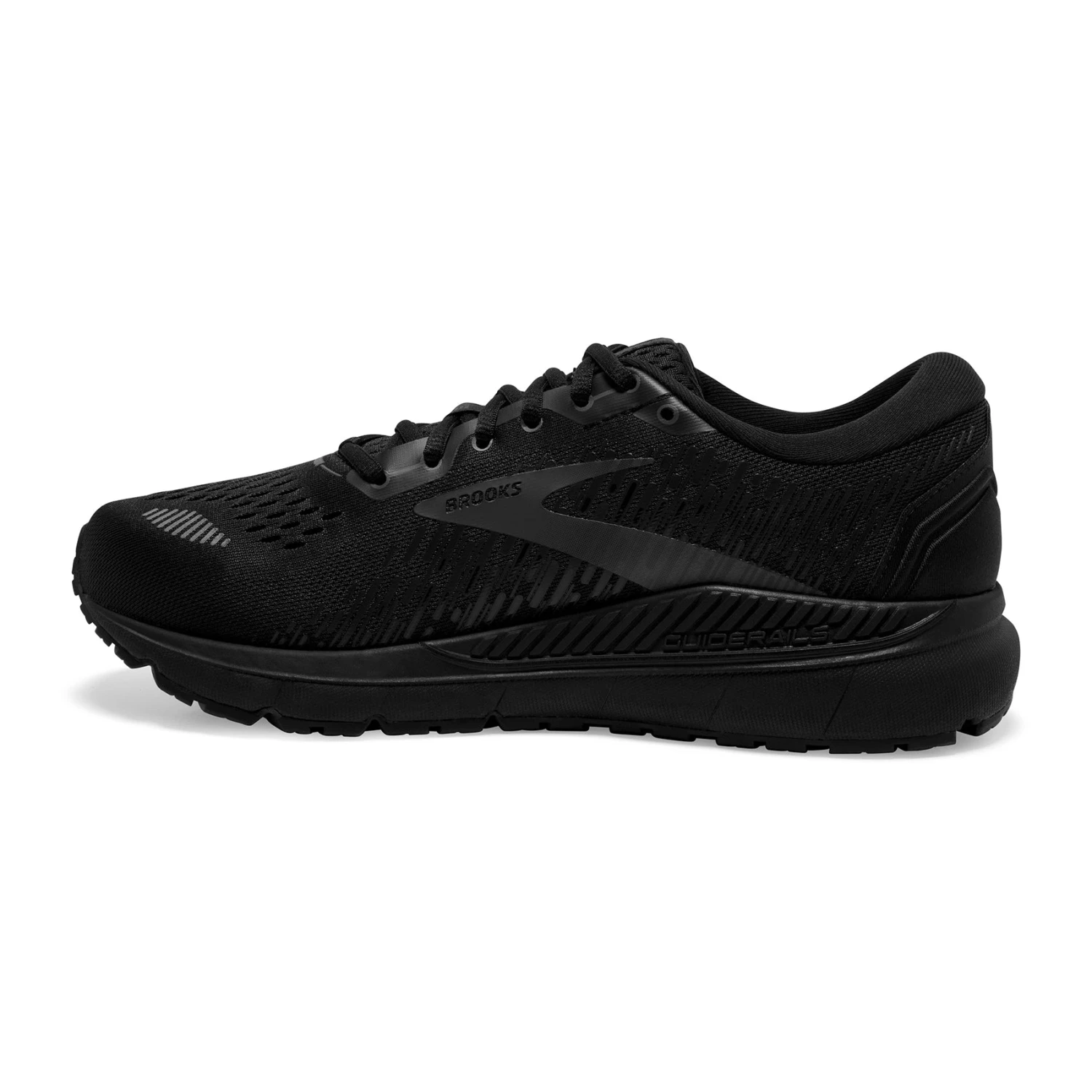 BROOKS Men's Addiction GTS 15 Running Shoe - Black/Black/Ebony - Regular (D) 2 BROOKS Men's Addiction GTS 15 Running Shoe - Black/Black/Ebony - Regular (D) - Image 2
