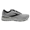 BROOKS Men's Adrenaline GTS 22 Running Shoe- Alloy/Grey/Black - Wide (2E)