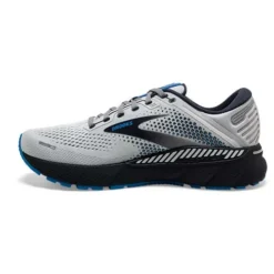 BROOKS Men's Adrenaline GTS 22 Running Shoe- Oyster/India Ink/Blue - Wide (2E) 7 BROOKS Men's Adrenaline GTS 22 Running Shoe- Oyster/India Ink/Blue - Wide (2E) -Patagonia Shop 110366 023 M Adrenaline GTS 22