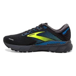 BROOKS Men's Adrenaline GTS 22 Running Shoe- Black/Blue/Nightlife- Regular (D) 8 BROOKS Men's Adrenaline GTS 22 Running Shoe- Black/Blue/Nightlife- Regular (D) -Patagonia Shop 110366 069 M Adrenaline GTS 22