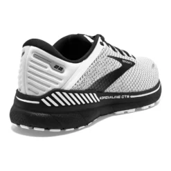 BROOKS Men's GTS 22 Running Shoe - White/Grey/Black - Wide (2E) -Patagonia Shop 110366 135 H Adrenaline GTS 22 32029581 620a 4d28 a9d3 65f1ece1434a