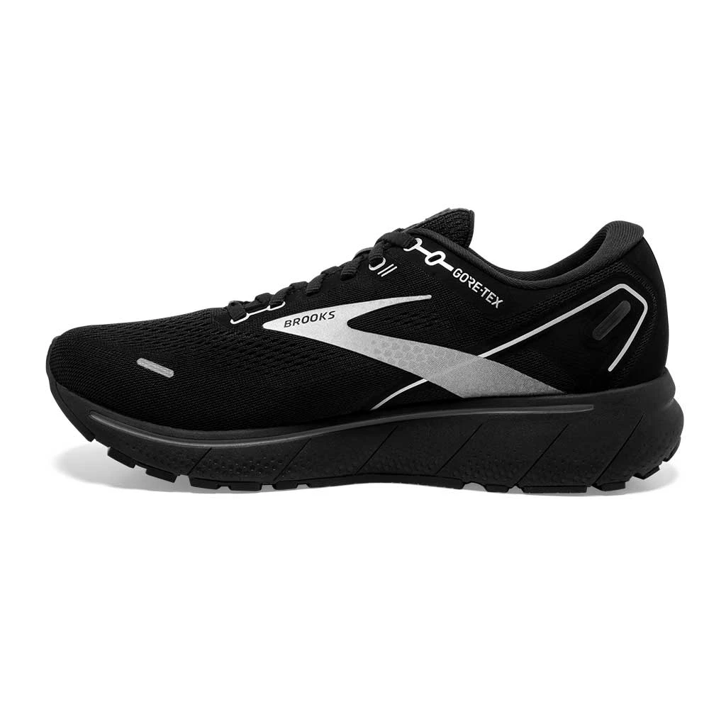 BROOKS Men's Ghost 14 GTX Running Shoe- Black/Black/Ebony- Regular (D) 3 BROOKS Men's Ghost 14 GTX Running Shoe- Black/Black/Ebony- Regular (D) - Image 3