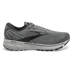 BROOKS Men's Ghost 14 Running Shoe - Grey/Alloy/Oyster— Narrow (B)