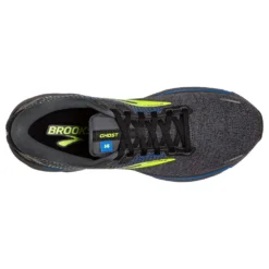 BROOKS Men's Ghost 14 Running Shoe- Black/Blue/Nightlife- Regular (D) -Patagonia Shop 110369 069 O Ghost 14