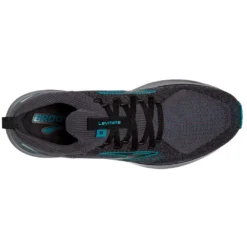 BROOKS Men's Levitate StealthFit 5 Running Shoe- Black/Ebony/Crystal Teal- Regular (D) 10 BROOKS Men's Levitate StealthFit 5 Running Shoe- Black/Ebony/Crystal Teal- Regular (D) -Patagonia Shop 110372 091 O Levitate StealthFit 5
