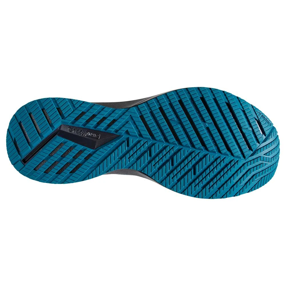 BROOKS Men's Levitate StealthFit 5 Running Shoe- Black/Ebony/Crystal Teal- Regular (D) 6 BROOKS Men's Levitate StealthFit 5 Running Shoe- Black/Ebony/Crystal Teal- Regular (D) - Image 6