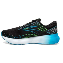 BROOKS Men's Glycerin 20 Running Shoe- Black/Hawaiian Ocean/Green - Regular (D) 9 BROOKS Men's Glycerin 20 Running Shoe- Black/Hawaiian Ocean/Green - Regular (D) -Patagonia Shop 110382 006 M Glycerin 20
