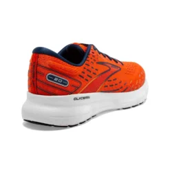 BROOKS Men's Glycerin 20 Running Shoe- Orange/Titan/Flame- Regular (D) -Patagonia Shop 110382 843 H Glycerin 20
