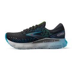 BROOKS Men's Glycerin GTS 20 Running Shoes - Black/Hawaiian Ocean/Green - Regular (D) 8 BROOKS Men's Glycerin GTS 20 Running Shoes - Black/Hawaiian Ocean/Green - Regular (D) -Patagonia Shop 110383 006 M Glycerin GTS 20