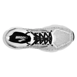 BROOKS Men's Glycerin StealthFit 20 Running Shoe - White/Grey/Black - Regular (D) -Patagonia Shop 110384 135 O Glycerin StealthFit 20
