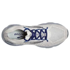 BROOKS Men's Glycerin StealthFit GTS 20 Running Shoe- Oyster/Alloy/Blue Depths- Regular (D) 10 BROOKS Men's Glycerin StealthFit GTS 20 Running Shoe- Oyster/Alloy/Blue Depths- Regular (D) -Patagonia Shop 110385 081 O Glycerin StealthFit GTS 20
