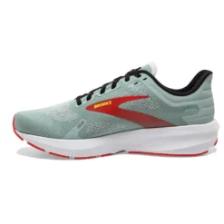 BROOKS Men's Launch 9 Running Shoe- Blue Surf/Black/Cherry Tomato- Regular (D) -Patagonia Shop 110386 413 M Launch 9