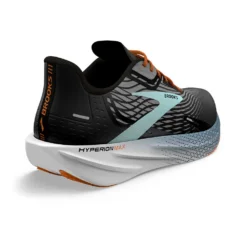 BROOKS Men's Hyperion Max Running Shoe- Black/Grey/Orange Clown Fish - Regular (D) -Patagonia Shop 110390 019 H Hyperion Max