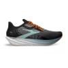 BROOKS Men's Hyperion Max Running Shoe- Black/Grey/Orange Clown Fish - Regular (D)