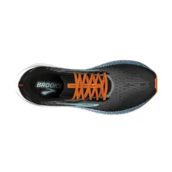 BROOKS Men's Hyperion Max Running Shoe- Black/Grey/Orange Clown Fish - Regular (D) -Patagonia Shop 110390 019 O Hyperion Max