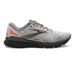 BROOKS Adrenaline GTS 23 (D) - Oyster/Black/Red Orange