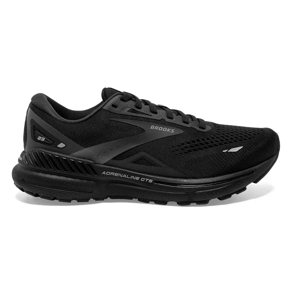 BROOKS Adrenaline GTS 23 (4E) - Black/Black/Ebony 1 BROOKS Adrenaline GTS 23 (4E) - Black/Black/Ebony