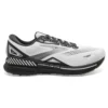 BROOKS Men's Adrenaline GTS 23 Running Shoe - Oyster/Ebony/Alloy- Wide (2E)
