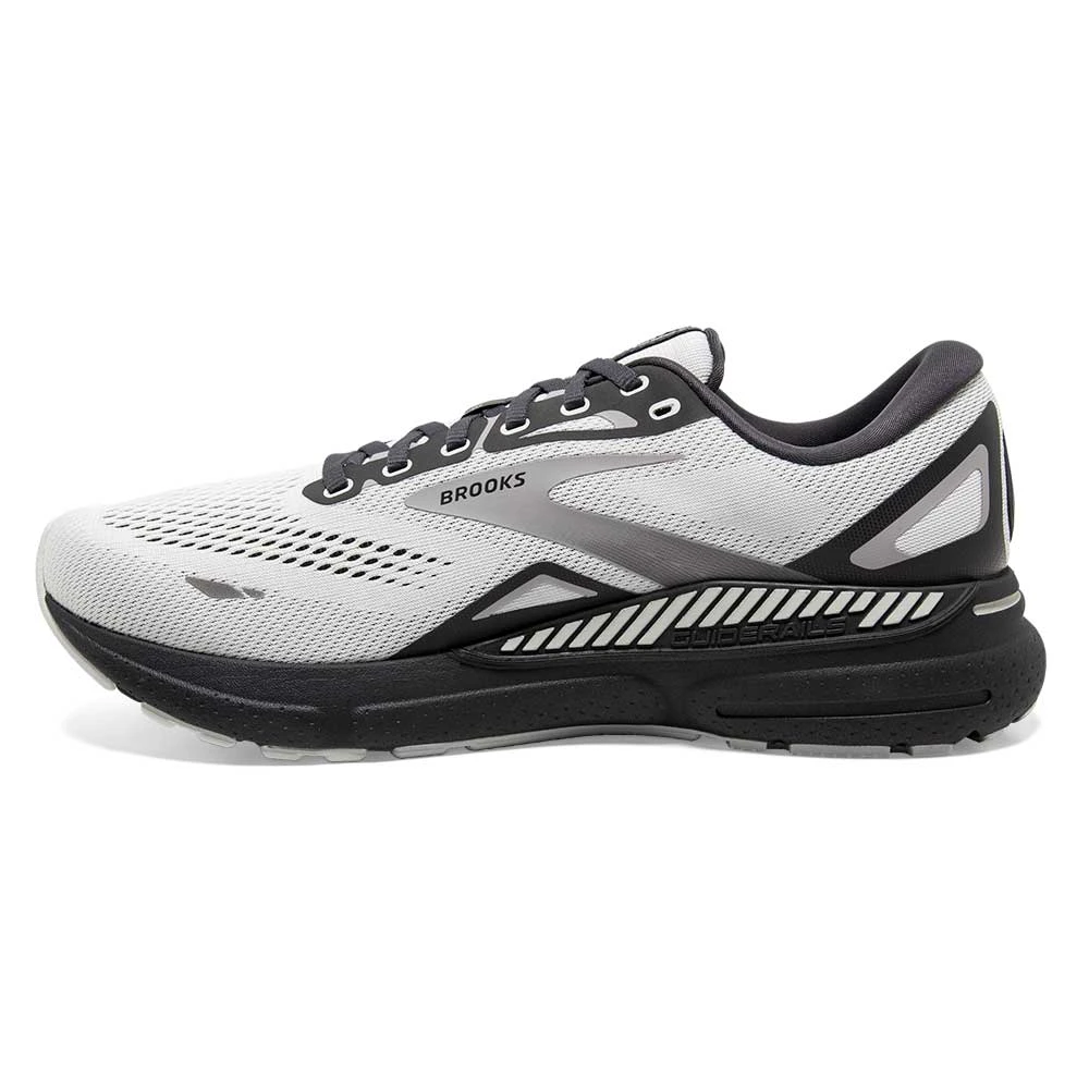 BROOKS Men's Adrenaline GTS 23 Running Shoe - Oyster/Ebony/Alloy- Wide (2E) 4 BROOKS Men's Adrenaline GTS 23 Running Shoe - Oyster/Ebony/Alloy- Wide (2E) - Image 4
