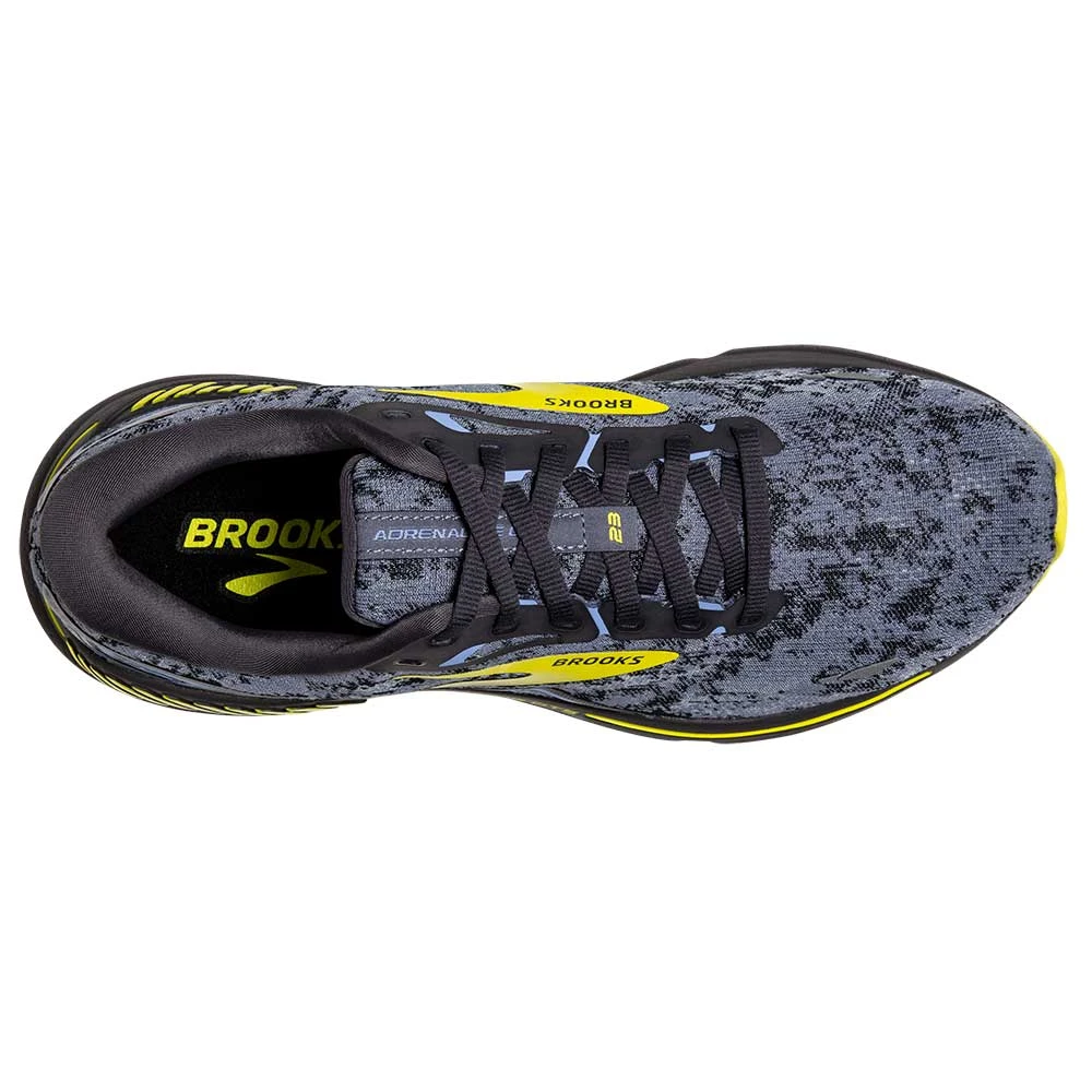 BROOKS Men's Adrenaline GTS 23 Running Shoe - Nine Iron/Folkstone/Sulphur- Regular (D) 6 BROOKS Men's Adrenaline GTS 23 Running Shoe - Nine Iron/Folkstone/Sulphur- Regular (D) - Image 6