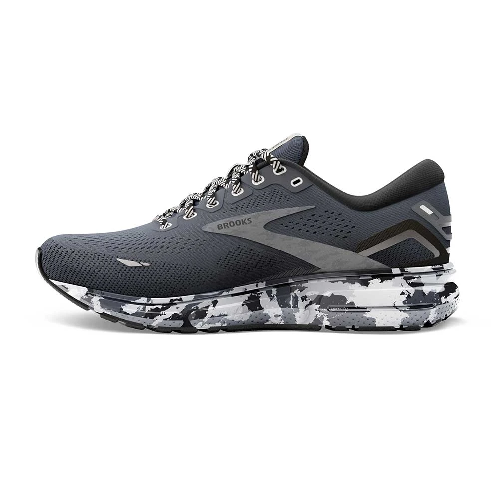 BROOKS Men's Ghost 15 Running Shoe - Ebony/Black/Oyster - Regular (D) 2 BROOKS Men's Ghost 15 Running Shoe - Ebony/Black/Oyster - Regular (D) - Image 2