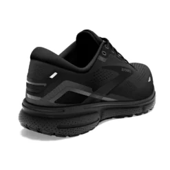 BROOKS Men's Ghost 15 Running Shoe - Black/Black/Ebony- Wide (2E) -Patagonia Shop 110393 020 H Ghost 15
